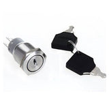 Chave Interruptor Segurança 19mm 2 Posições Inox