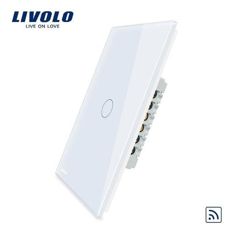 Interruptor Livolo 1 botão com remote banco