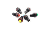 Botão 10mm sem trava colorido Plástico
