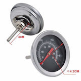 Termômetro preto sem borda