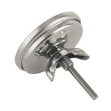 Termômetro branco sem borda