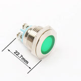 Luz Indicadora 16mm 12V